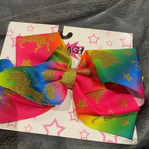 Girls multicolor bow